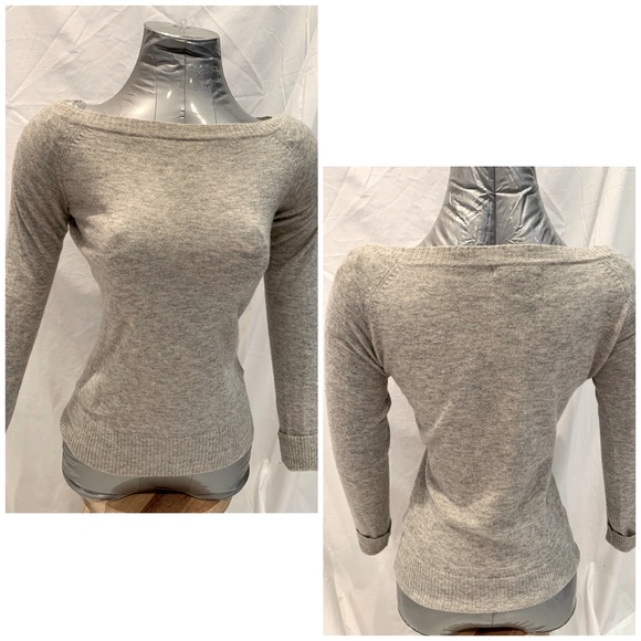 BCBG Thin & Soft Wool Blend Sweater Top - Picture 4 of 14